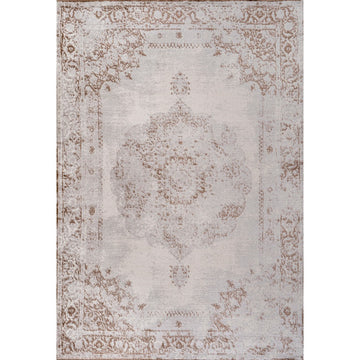 Perfect rosalia Cottage Medallion Area Rug